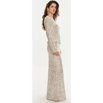 Dámská sukně Bruuns Bazaar Maxi sukně Joanelle BBW4195 Béžová Slim Fit M