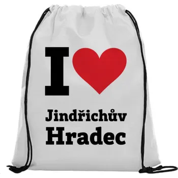 Vak na záda - I love Jindřichův Hradec Zelená