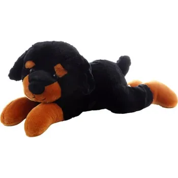 plyšák Plyš pes ležící tmavý 40 cm