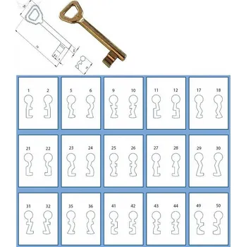 Klíč Odlitek obyčejného klíče č 14