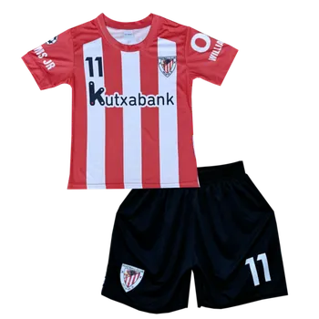 Fotbal Numberoplus Dětský fotbalový dres Komplet Athletic - Bilbao Williams JR 11 Velikost: 14 let ( vel.158)
