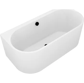 Astra DR Monolith nástěnná stojící vana 160x75x60 cm, bílá, hlava vpravo 34611DR
