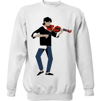 Pánská mikina Mikina bez kapuce Unisex s potiskem Unisex - Houslista pánské