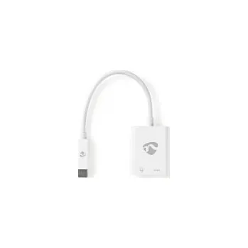 Kabel do PC Nedis Kabelový adaptér USB 3.1 Typ-C na HDMI, 0,2m, bílá