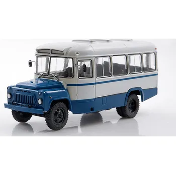 autíčko KAvZ 685 1:43 - MODIMIO - Naše autobusy časopis s modelem #40 KAvZ 685 - kovový model autobusu