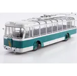 SVARZ TBA S trolejbus 1:43 MODIMIO - Naše autobusy časopis s modelem #56 SVARZ TBA S - kovový model trolejbusu