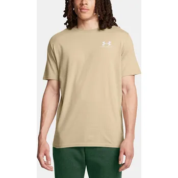 Pánské tričko Pánské tričko Under Armour UA M SPORTSTYLE LC SS 1326799-300 Hnědá MD