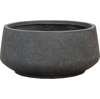 Květináč Baq Raindrop Bowl Anthracite Ø 55 cm / V 26 cm