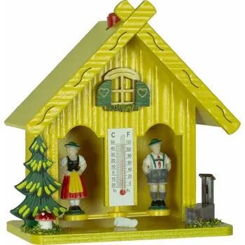 Barometr Meteodomeček Trenkle TR894 gelb