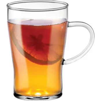 Sklenice THERMO UNIVERZÁLNÍ SKLENICE S UCHEM 300ML SADA 4 KS