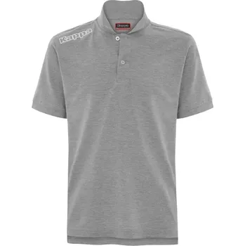 KAPPA4TRAINING POLO MSS polo sv.šedá-melír L