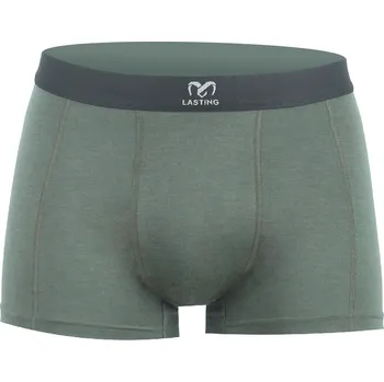 Boxerky NORO pánské merino boxerky - Zelená 6262 / M / Zelená