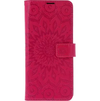 Pouzdro na mobilní telefon Pouzdro Xiaomi Redmi 14C knížkové Mandala tmavě růžová (kryt neboli obal na Xiaomi Redmi 14C)