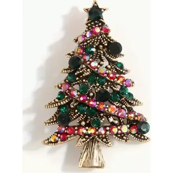 Brož Brož vánoční stromek s kamínky