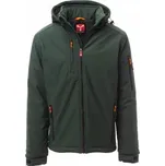 Payper CREEK PAD pánská zimní softshellová bunda zelená - 4XL