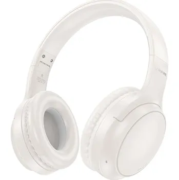 Sluchátka Bezdrátová sluchátka Borofone BO29 Fascinador bílá