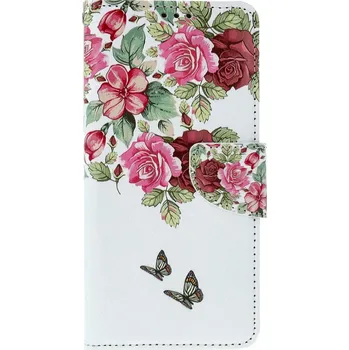 Pouzdro na mobilní telefon Pouzdro Xiaomi Redmi Note 13 Pro knížkové Něžné květy (kryt neboli obal na Xiaomi Redmi Note 13 Pro)