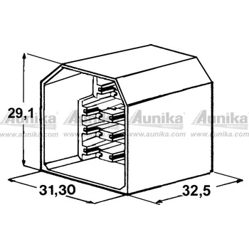 Auto elektroinstalace IMP Kryt 11 ks kolíku 6,3 mm