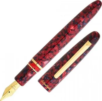 Plnicí pero Estie "Scarlet Red" Gold Trim F