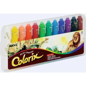 Pastelka Umělecké pastelky Amos 3v1, 12 barev