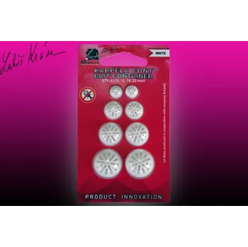 Umělá nástraha LK Baits na nástrahy Karpela Cont se zářezy Barva: bílá