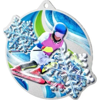 Poháry Bauer Kovová medaile MDM01M08 | Sjezdové lyžování