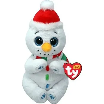 Hračka TY Beanie Bellies BRRRNARD, 15 cm - sněhulák