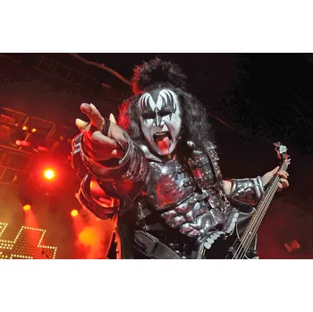 Plakát Plakát, Obraz - Gene Simmons of US rock group Kiss