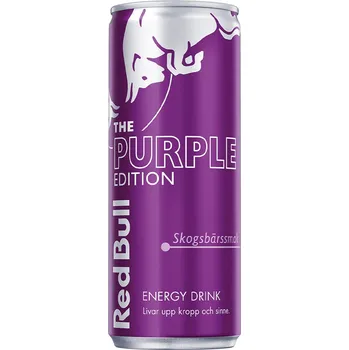 Energetický nápoj Red Bull The Purple Edition Skogsbarssmak 250ml