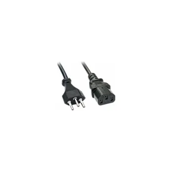 Napájecí kabel Lindy Lindy IEC-Netzkabel Schweiz IEC320 C13 napájecí kabel 5m