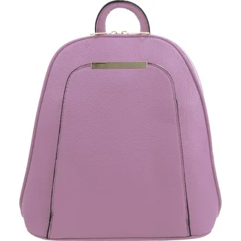 Elegantní menší dámský batůžek / kabelka světlá fialová
