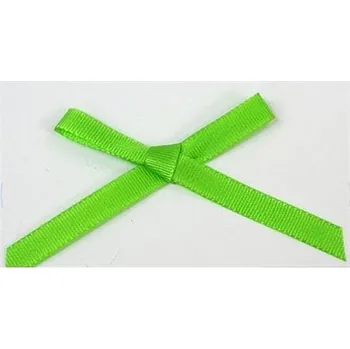 Svatební dekorace Svatební mašlička zelená 20 ks