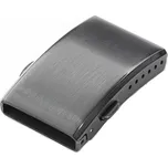 Nastavitelná spona na hodinky - Černá, 18 mm