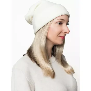 Čepice Dámská vlněná čepice Merino Extra Fine Natural