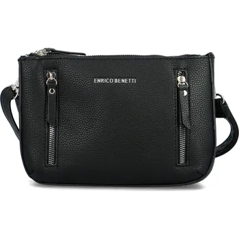 Kabelka Dámská crossbody kabelka černá - Enrico Benetti Malama černá