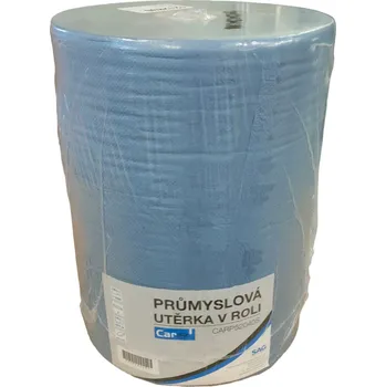 Papírový ručník 2-vrstvá prumyslová papírová úterka v roli 40x37 cm, délka 400m, 1000 útržku