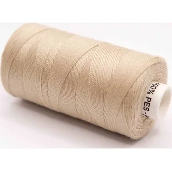 Nit Polyesterové riflové nitě v návinu 200 m - béžová