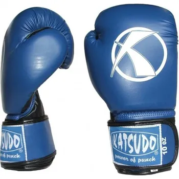 Boxerské rukavice Katsudo box rukavice Punch, modré