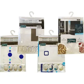 Sprchový závěs závěs koupel. BW501A 180x200cm PEVA +12 háčků