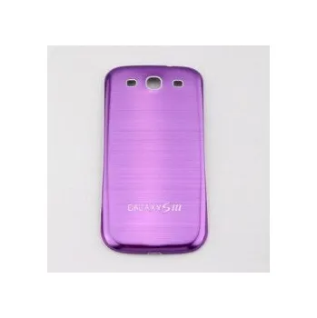 Náhradní kryt pro mobilní telefon Samsung Galaxy S3 i9300 - Zadní kryt baterie - Hliník - Fialový