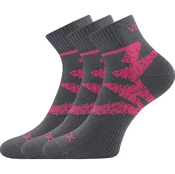 VOXX Ponožky bavlněné sportovní FRANZ 05 šedé (3 páry) 43-46 125065