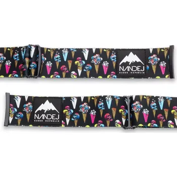 Sluneční brýle Náhradní páska na snow brýle NANDEJ - Skull