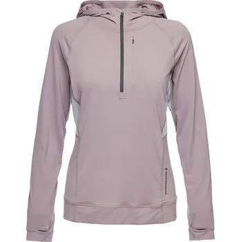 Dámská mikina Dámská mikina Black Diamond W ALPENGLOW PRO HOODY Barva: Wood Violet, Velikost: XS