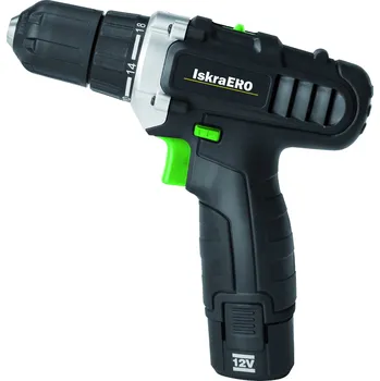 Sada nářadí ISKRA ISKRA, ERO AKU vrtačka IE-CD62-120S, 12 V, 12 Nm
