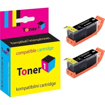 Cartridge Canon 2x PGI-550XLBK - PGI550XLBK kompatibilní černá Toner1