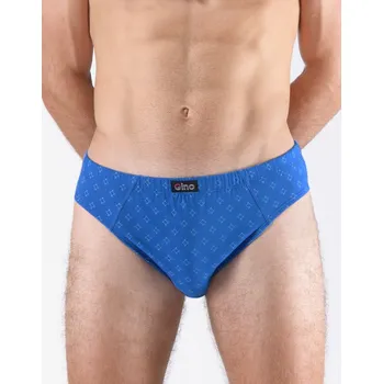 Pánské spodní prádlo Gina Slipy nadměrné 71133P Barva/Velikost: atlantic, pomnenková / 3XL/4XL