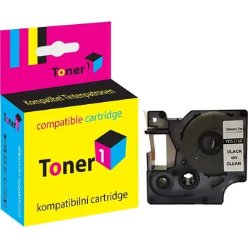 Páska DYMO S0720920 Black/Transparent 24mm x 7m kompatibilní Toner1