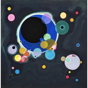 Plakát Plakát, Obraz - Several Circles (1926), Wassily Kandinsky