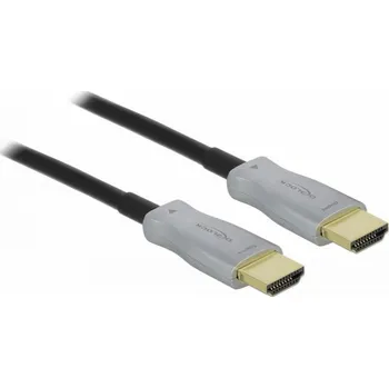 Video kabel Delock HDMI - HDMI kabel 15m šedý (85012)