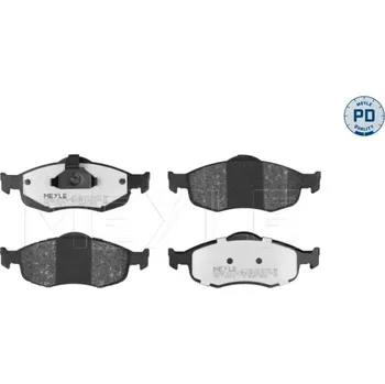Brzdová destička Sada brzdových destiček, kotoučová brzda MEYLE 025 213 9418/PD